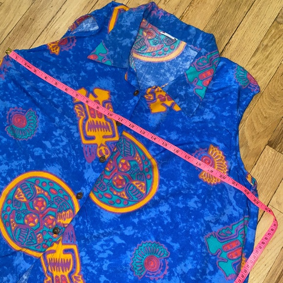 Vintage 90’s Sleeveless Flowy Top - Picture 8 of 12